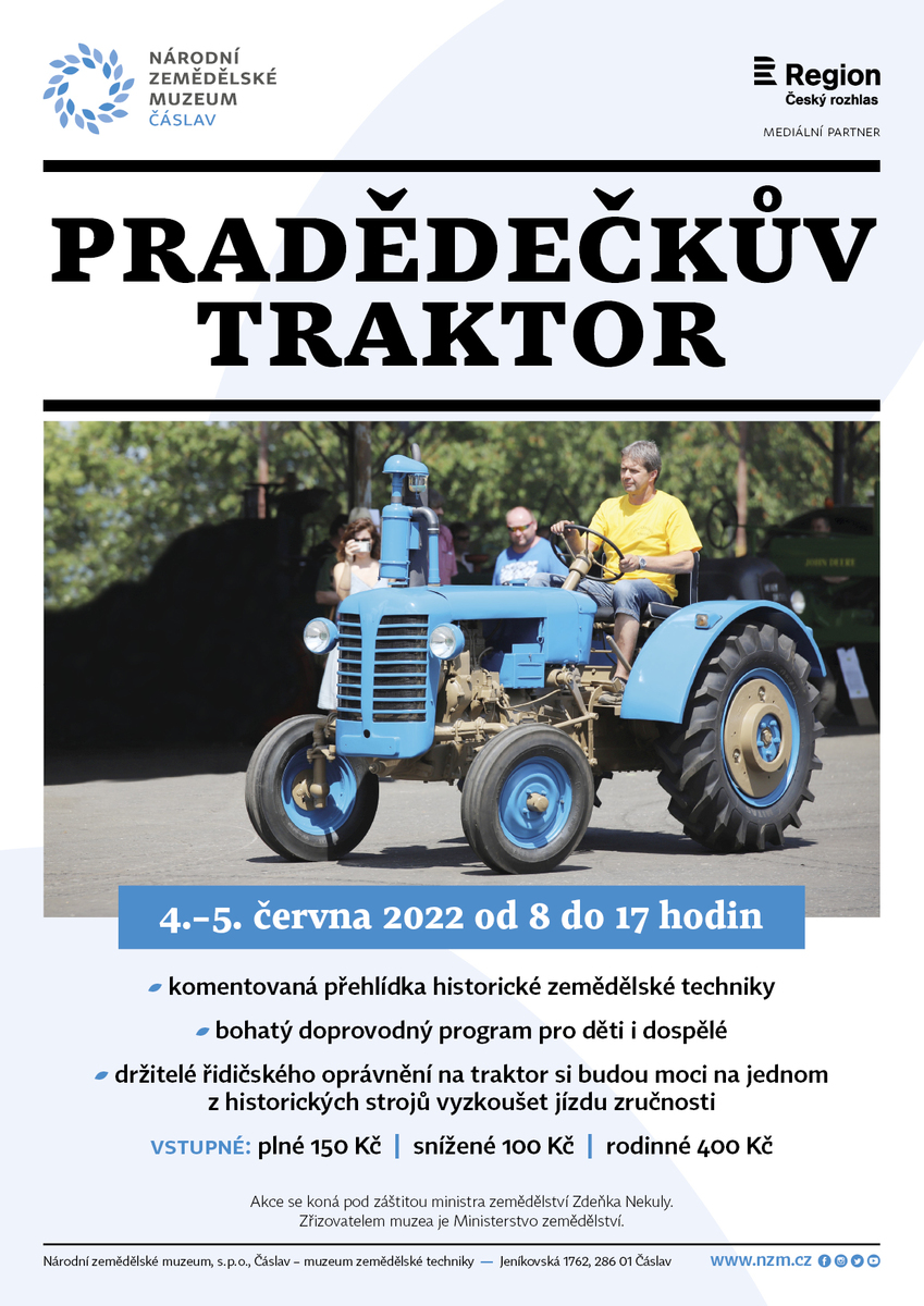 Pradědečkův traktor 4.-5. 6. 2022